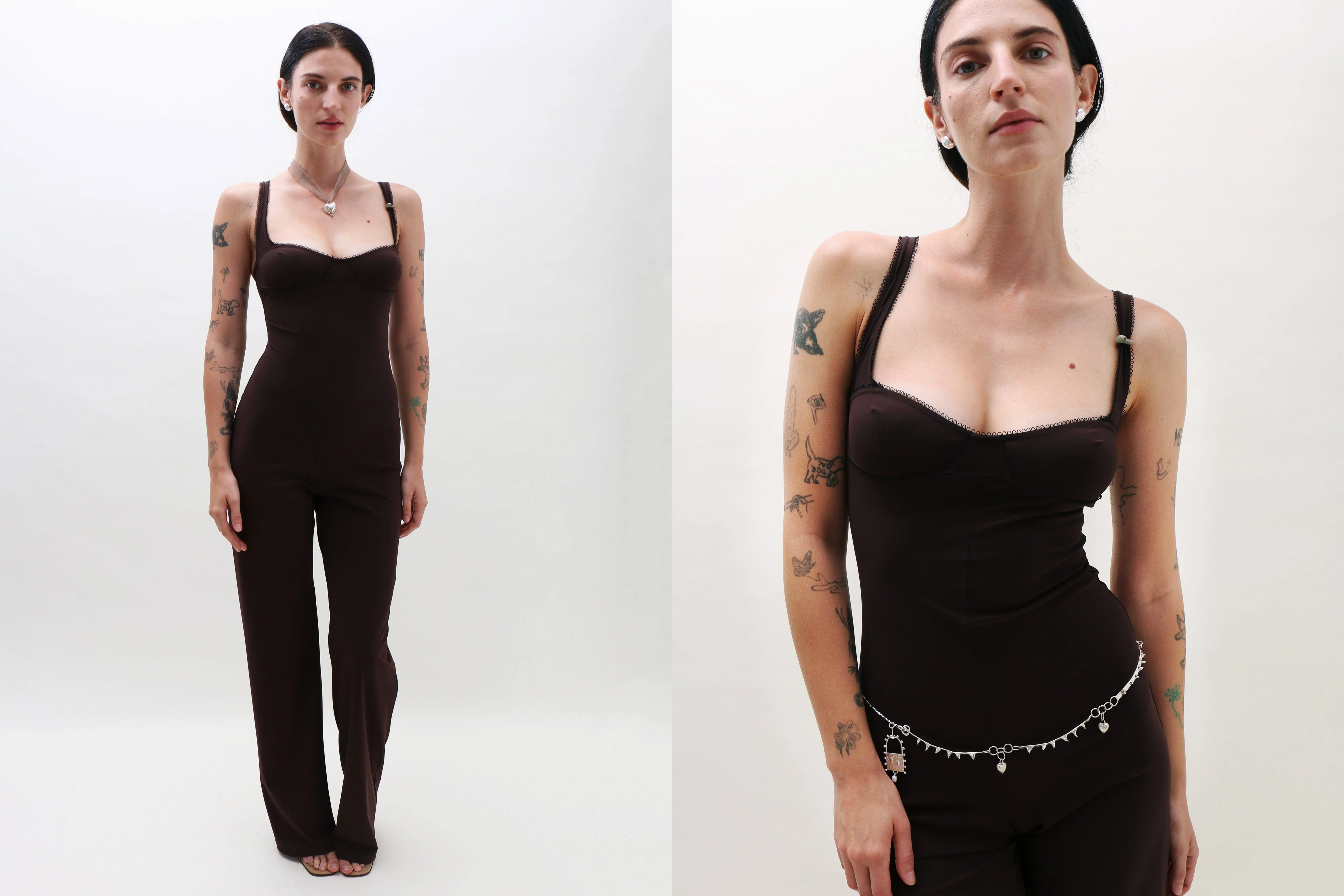 Cacao Overall Jumpsuit