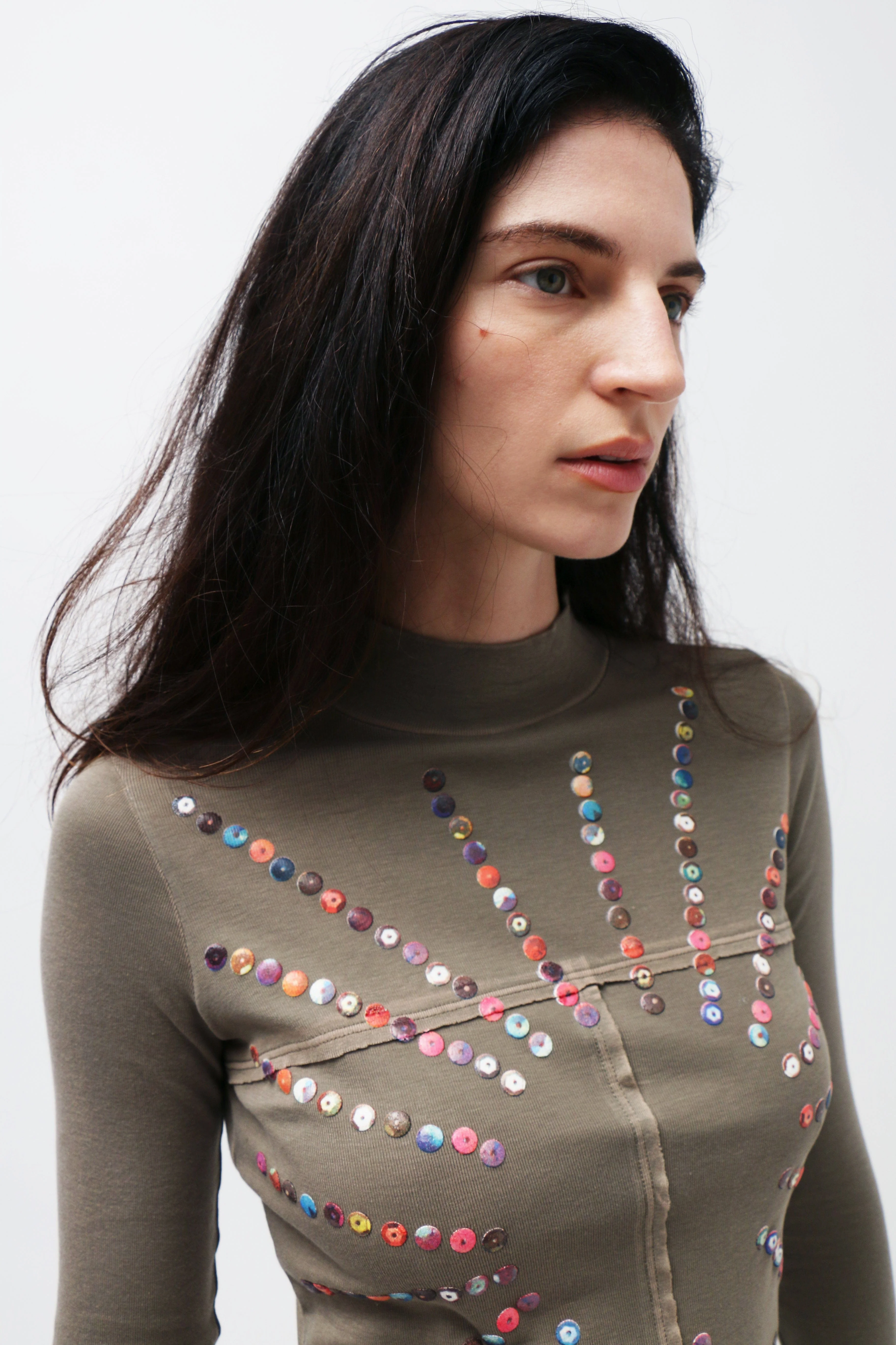 Bling Lapped Baby Turtleneck 2