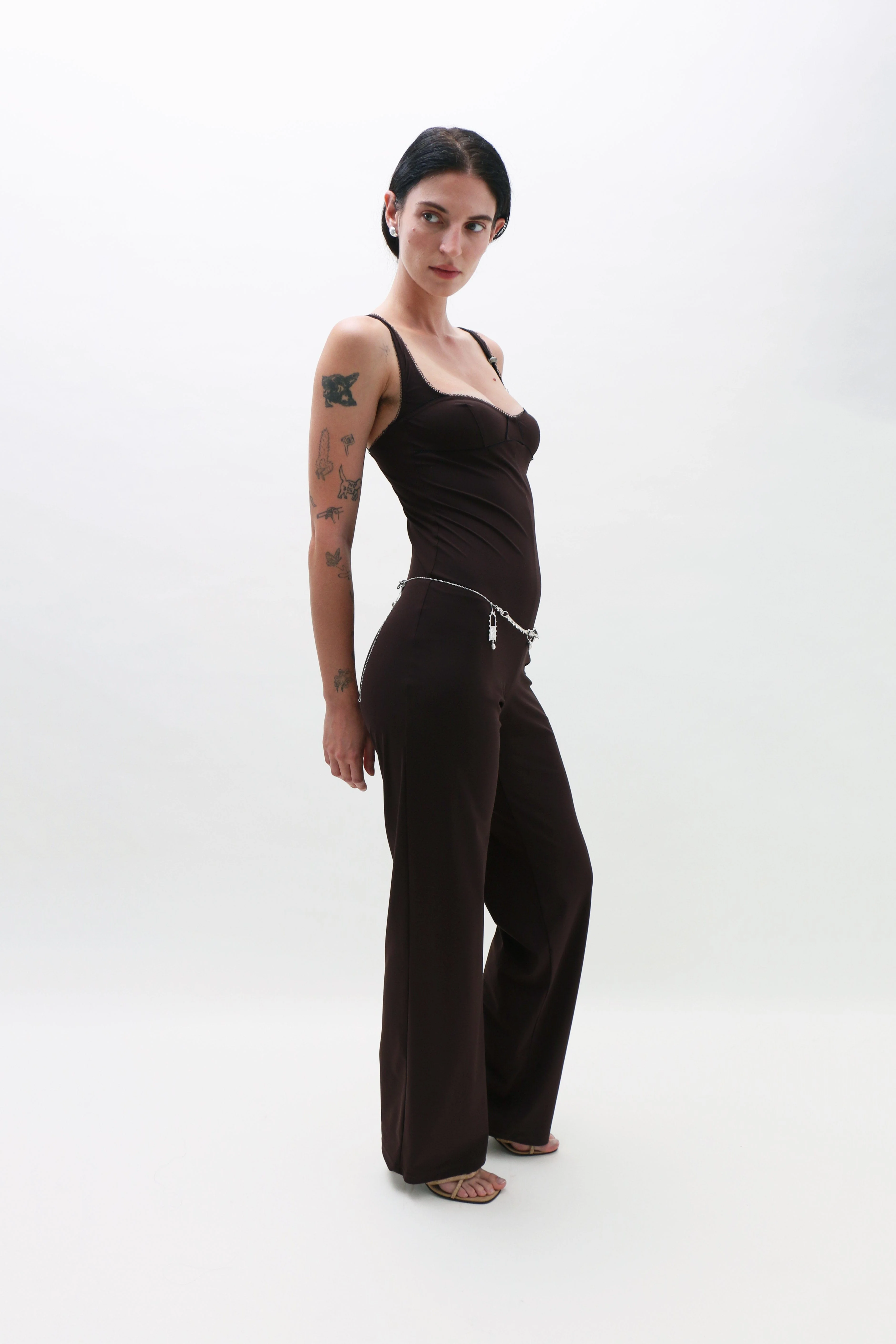 Cacao Overall Jumpsuit 2
